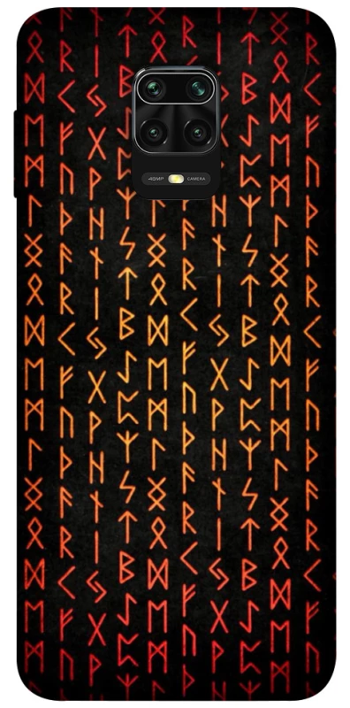 Чехол на Xiaomi Redmi Note 9s / Note 9 Pro / Note 9 Pro Max Руны фото 1 из 1