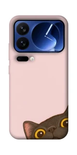 Чехол на Xiaomi 17 Pro Peeping cat фото 1 из 1