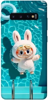Чехол на Samsung Galaxy S10+ Labubu in the pool ver.2 фото 1 из 1