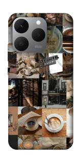 Чехол на Realme 15T Coffee collage ver.3 фото 1 из 1