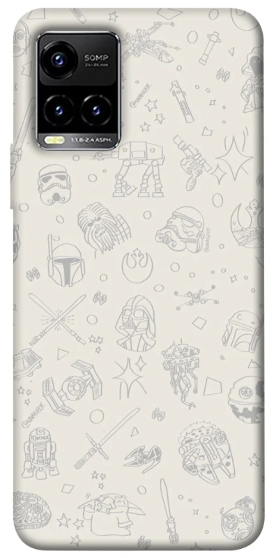 Чохол на Vivo Y21 / Y33s Star Wars background ver.1 фото 1 з 1