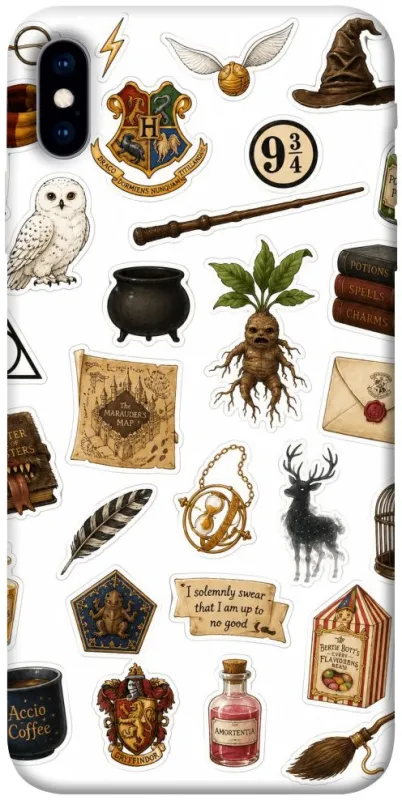 Чехол на Apple iPhone X (5.8") Harry Potter mood фото 1 из 1