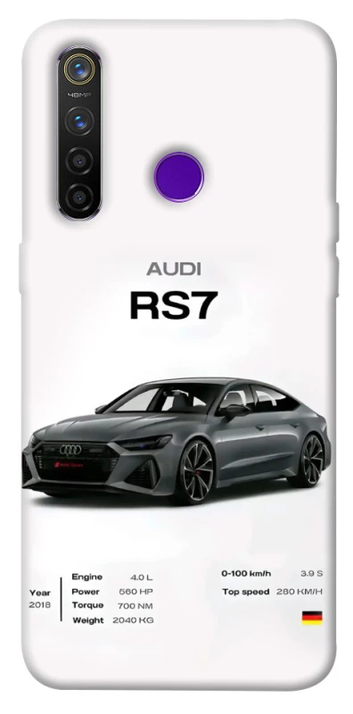 Чехол на Realme 5 Pro Audi RS7 фото 1 из 1