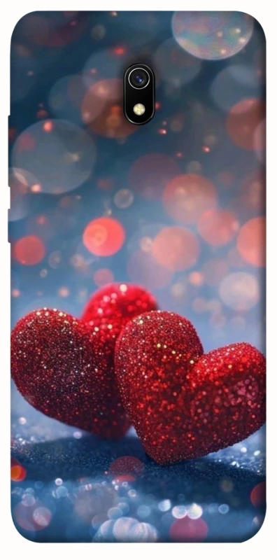 Чохол на Xiaomi Redmi 8a Red hearts фото 1 з 1