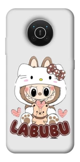 Чохол на Nokia X10 / X20 Hello Kitty Labubu фото 1 з 1
