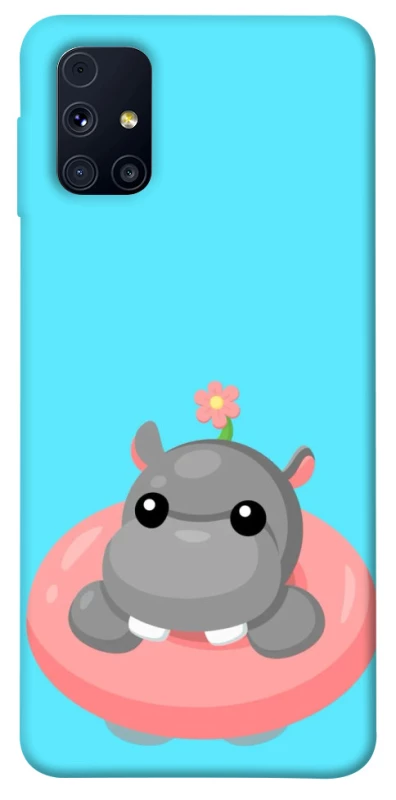 Чохол на Samsung Galaxy M31s Adopt Me Hippo Floatie фото 1 з 1