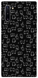 Чохол на Samsung Galaxy Note 10 Black Cats фото 1 Чохол на Samsung Galaxy Note 10 Black Cats фото 1 з 1