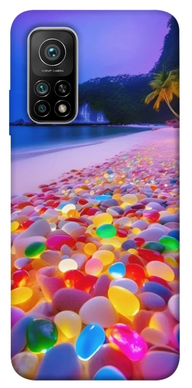 Чохол на Xiaomi Mi 10T Каміння світиться на березі фото 1 з 1