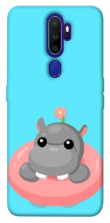 Чехол на Oppo A5 (2020) / Oppo A9 (2020) Adopt Me Hippo Floatie фото 1 из 1