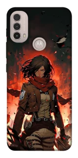 Чохол на Motorola Moto E40 Mikasa v2 фото 1 з 1