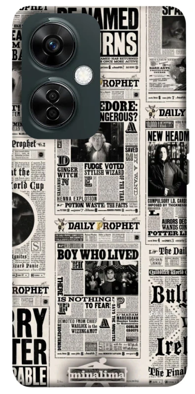 Чохол на OnePlus Nord CE 3 Lite Harry Potter newspaper фото 1 з 1