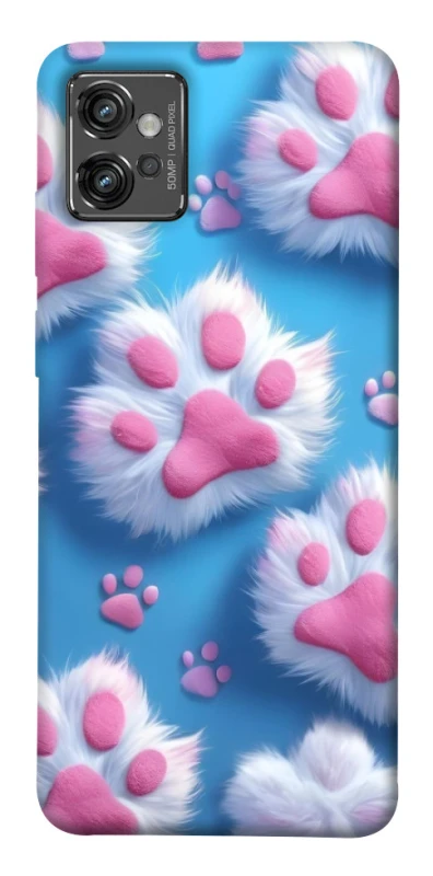 Чохол на Motorola Moto G32 Cat paw фото 1 з 1