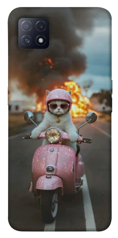 Чохол на Oppo A72 5G / A73 5G Exploding Kittens ver.3 фото 1 з 1