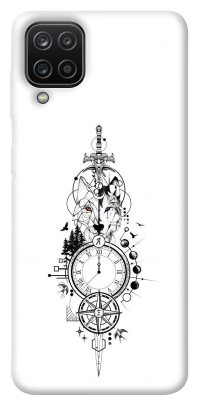 Чехол на Samsung Galaxy A12 Tattoo ver.8 фото 1 из 1