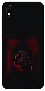 Чехол на Xiaomi Redmi 7A Красное сердце фото 1 из 1