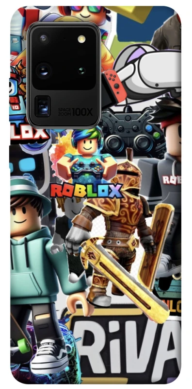Чохол на Samsung Galaxy S20 Ultra Roblox collage ver.1 фото 1 з 1