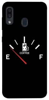 Чехол на Samsung Galaxy A20 / A30 Сoffee speedometer фото 1 из 1