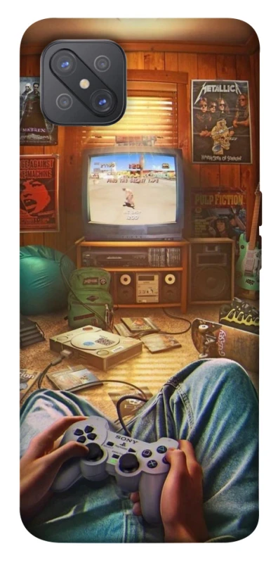 Чохол на Oppo A92s Retro style v2 фото 1 з 1