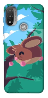Чохол на Motorola Moto E20 Adopt Me Forest Mouse Jump фото 1 з 1