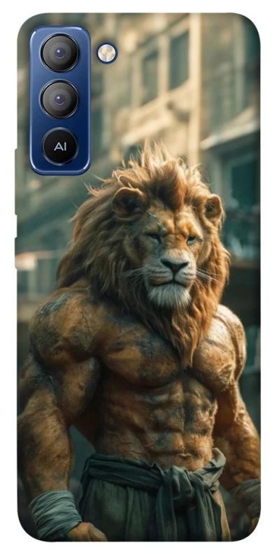 Чехол на TECNO Pop 5 LTE Лев фото 1 из 1