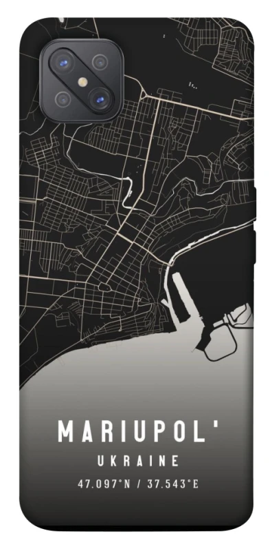 Чехол на Oppo A92s Mariupol map фото 1 из 1