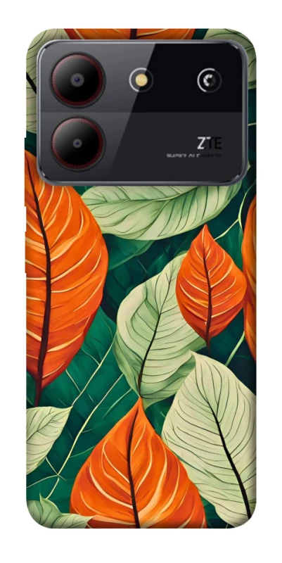 Чохол на ZTE Blade A54 4G Leaves фото 1 з 1