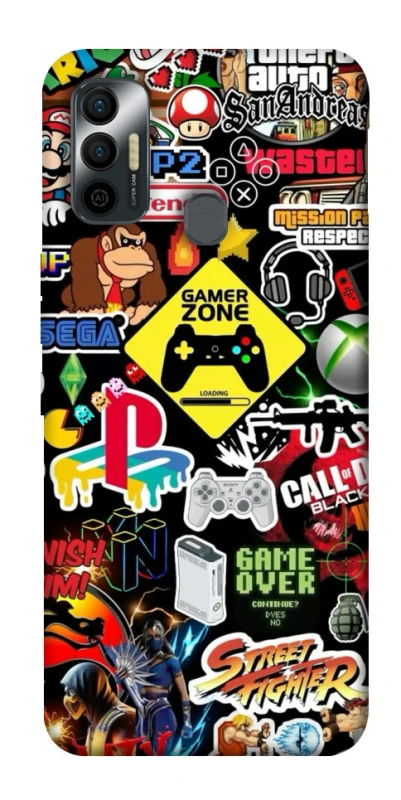 Чехол на TECNO Spark 7 Gamer Zone фото 1 из 1