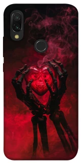 Чехол на Xiaomi Redmi 7 Heart in the hands of a skeleton фото 1 из 1
