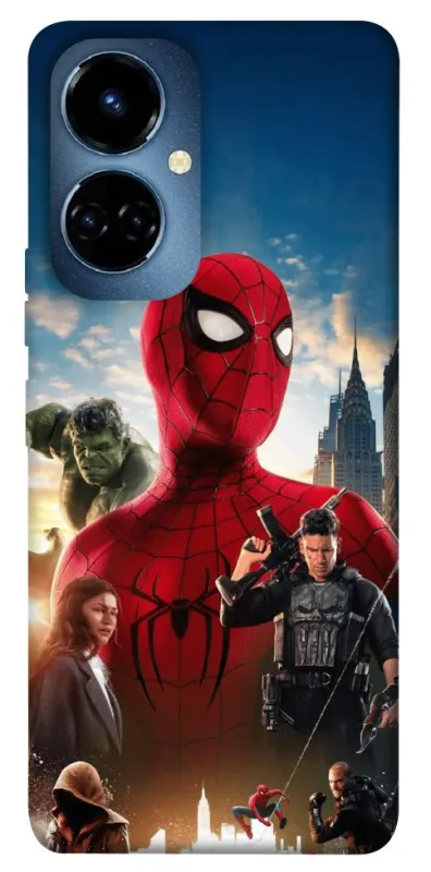 Чохол на TECNO Camon 19 Pro Spider Man ver.2 фото 1 з 1
