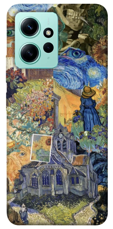 Чохол на Xiaomi Redmi Note 12 4G Van Gogh collage фото 1 з 1