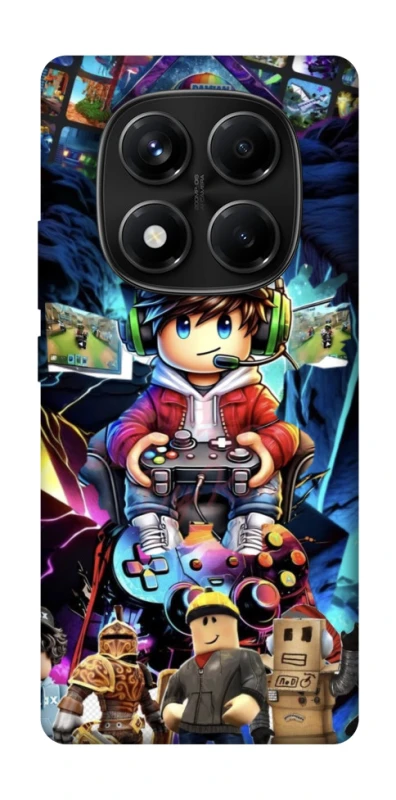 Чехол на Xiaomi Redmi Note 14 Pro 4G Roblox collage ver.4 фото 1 из 1