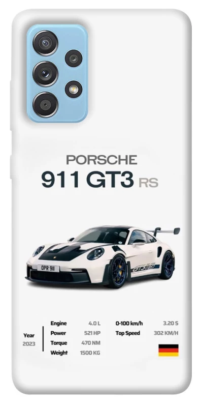 Чехол на Samsung Galaxy A52 4G / A52 5G Porsche 911 GT3 фото 1 из 1