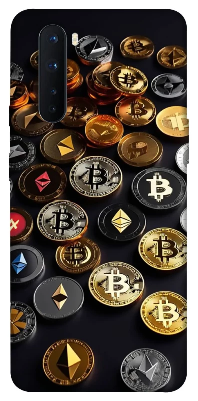 Чехол на OnePlus Nord Many coins фото 1 из 1