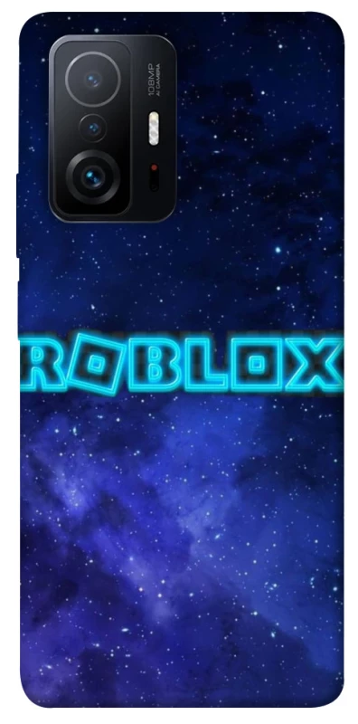 Чохол на Xiaomi 11T / 11T Pro Roblox Space Logo Blue фото 1 з 1