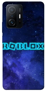 Чохол на Xiaomi 11T / 11T Pro Roblox Space Logo Blue фото 1 з 1