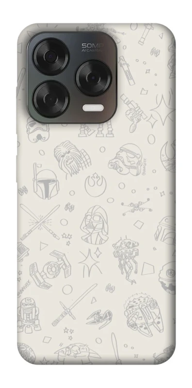 Чехол на ZTE Blade V70 Design Star Wars background ver.1 фото 2 из 2