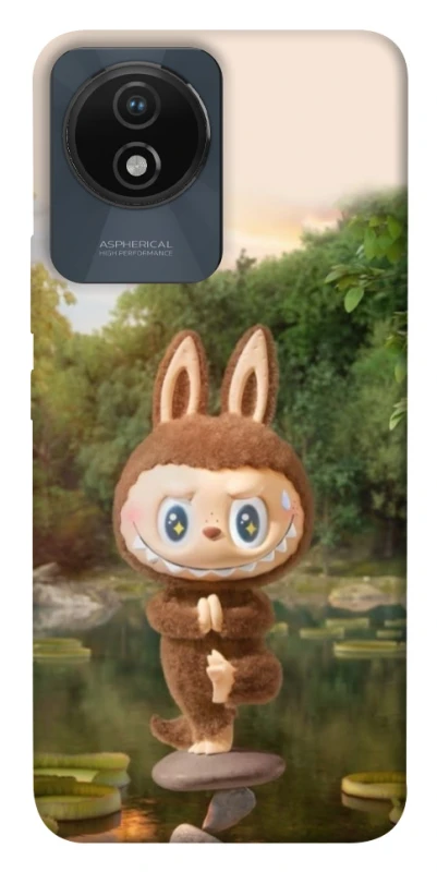 Чохол на Vivo Y02 Labubu Yoga фото 1 з 1