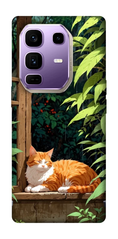 Чехол на Infinix Note 50 Pro+ red cat фото 1 из 1