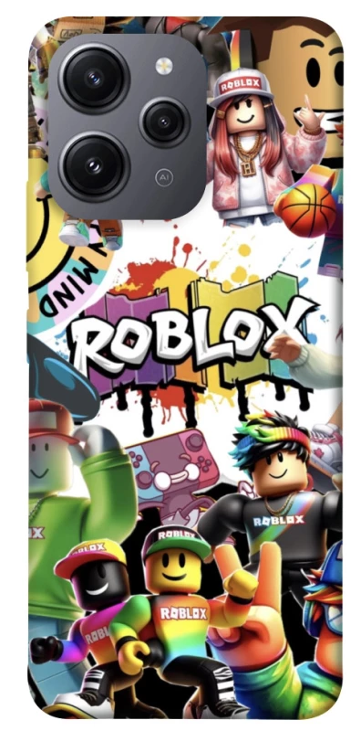 Чохол на Xiaomi Redmi 12 Roblox Characters Collage фото 1 з 1