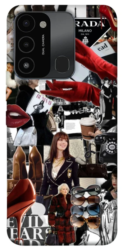 Чохол на TECNO Spark 8C Fashion collage ver.13 фото 1 з 1