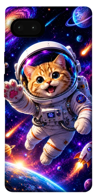 Чехол на Google Pixel 7a Space Cat фото 1 из 1