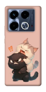 Чехол на Infinix Note 40 4G Сat and cat фото 1 Чехол на Infinix Note 40 4G Сat and cat фото 1 из 1