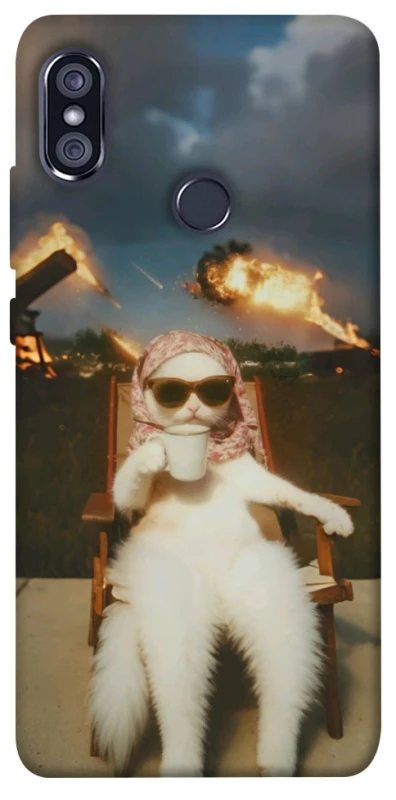 Чехол на Xiaomi Redmi Note 5 Pro / Note 5 (AI Dual Camera) Exploding Kittens ver.1 фото 1 из 1