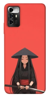 Чохол на ZTE Blade V40 Vita Red samurai фото 1 з 1