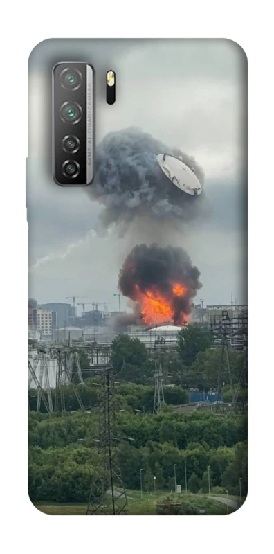 Чохол на Huawei Nova 7 SE Moscow never sleeps ver.4 фото 1 з 1