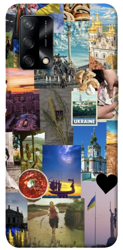 Чохол на Oppo A74 4G Ukraine style ver.1 фото 1 з 1