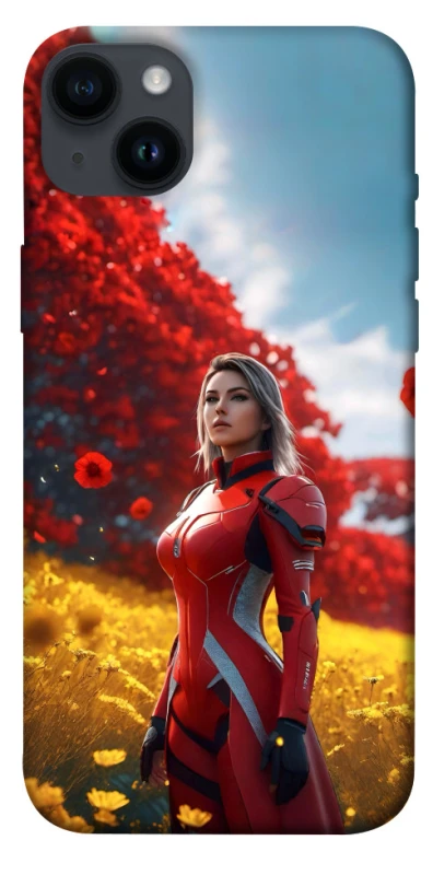 Чохол на Apple iPhone 14 Plus (6.7") Cyber space girl ver.5 фото 1 з 1