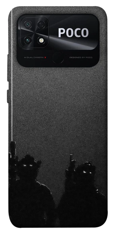 Чохол на Xiaomi Poco C40 Night operations фото 1 з 1