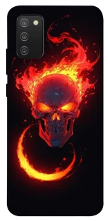 Чехол на Samsung Galaxy A02s Blood Skull фото 1 из 1