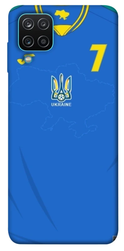 Чехол на Samsung Galaxy M12 UA-Football ver.4 фото 1 из 1